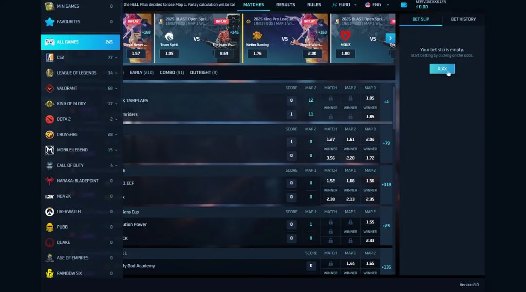 Hàng Loạt Tựa Game Hấp Dẫn Tại ESports Kubet